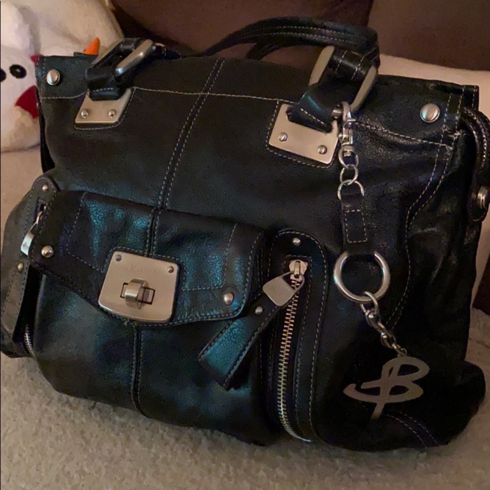B Makowsky Hobo Handbag